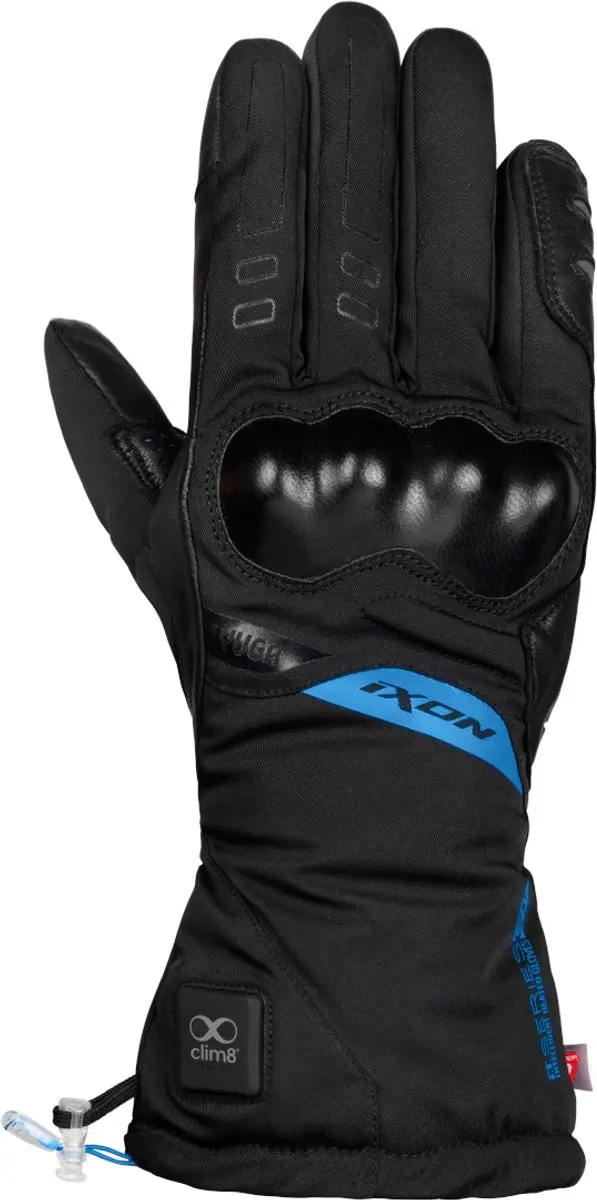 Ixon IT-Yuga Lady Zwart Blauw Heated Handschoenen