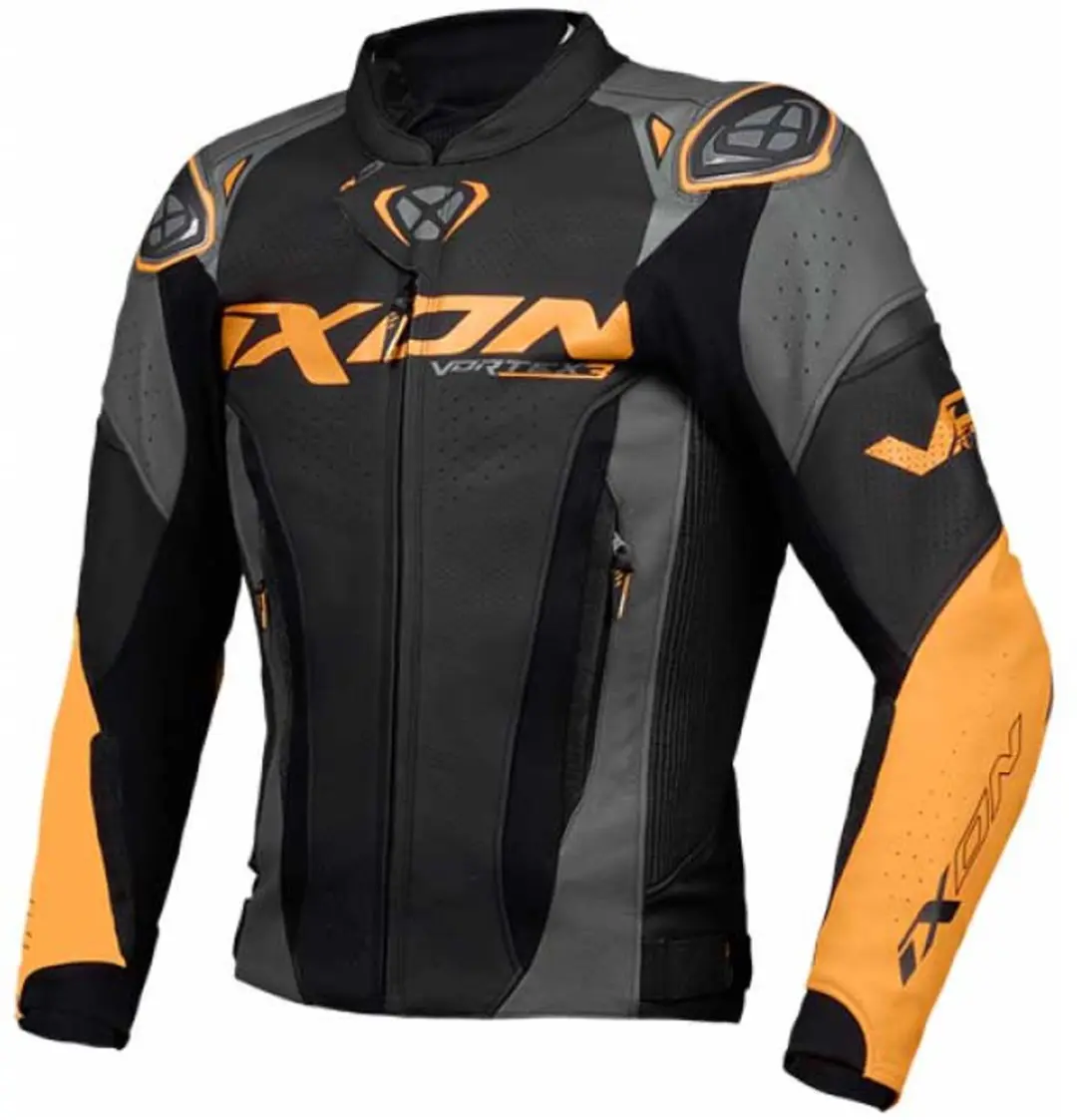 IXON Vortex 3 Motorjas L - Zwart/Antr. Oranje - afbeelding 6 van 6
