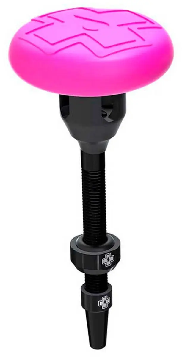 Muc-Off Veilige Tubeless Ondersteuningsklep - Pink/Black