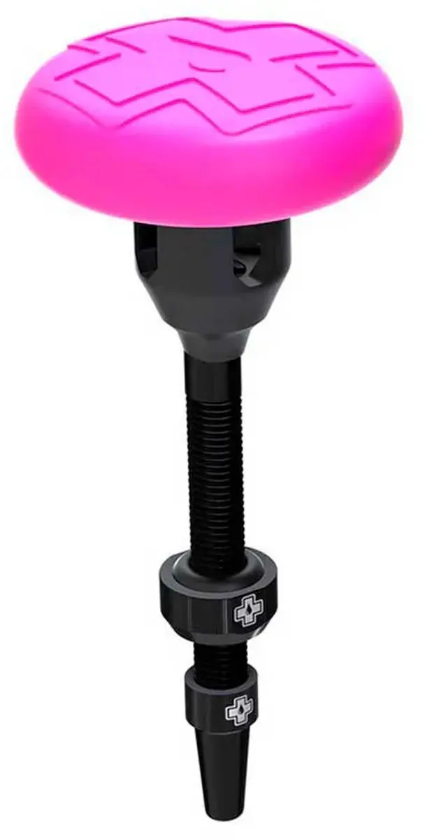 Muc-Off Veilige Tubeless Ondersteuningsklep - Pink/Black
