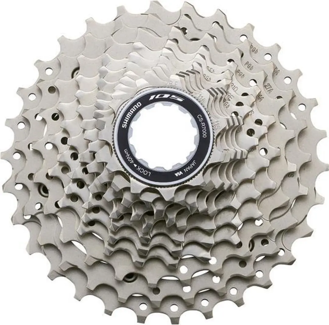 Shimano 105 CS-R7000 11-Speed Cassette 11-30 - Zilver/Chroom