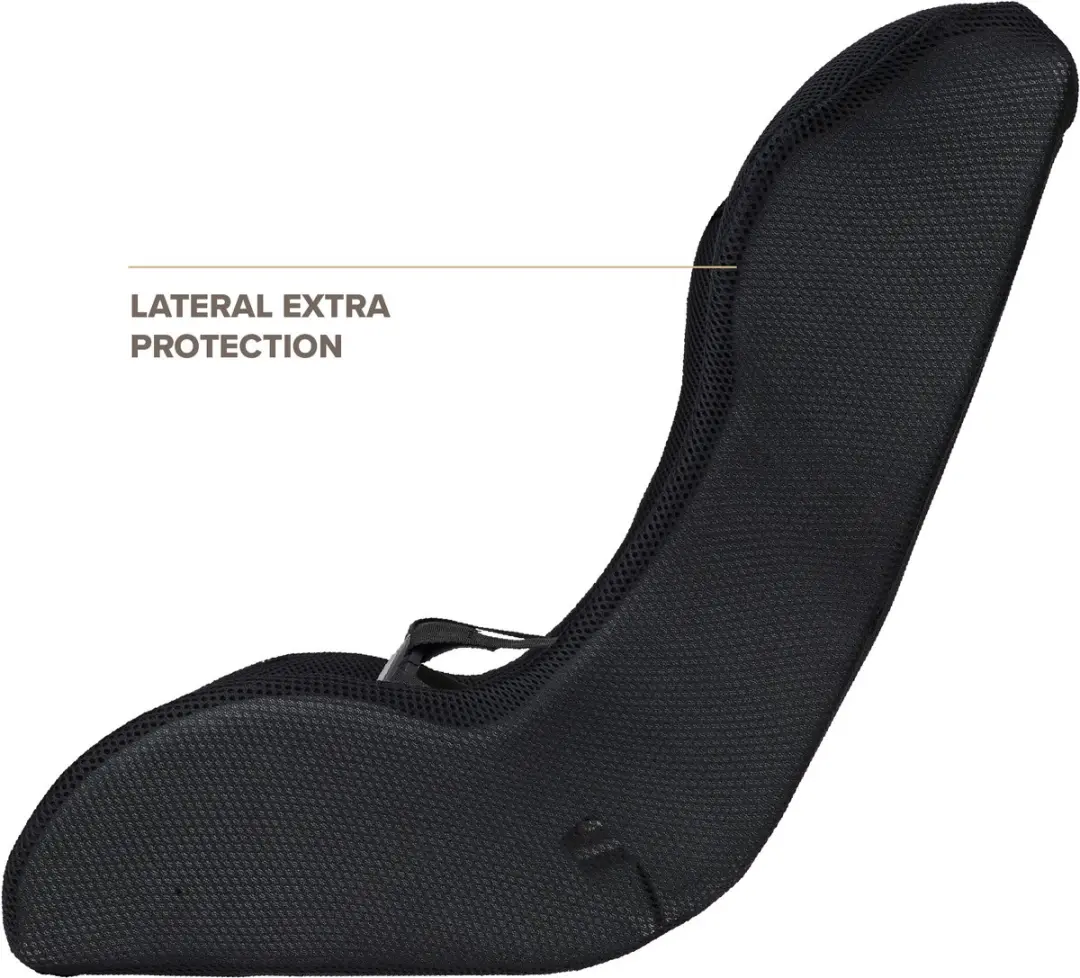 Polisport Mini Pelican Dreumesschaal/Stoelverkleiner - 5 puntsgordel - Zwart