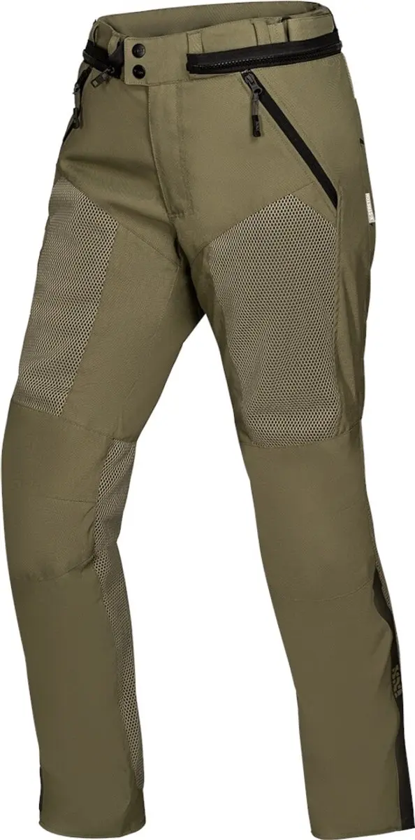 IXS Tourster-BigAir 1.0 Olijfgroen Textiele Motorbroek