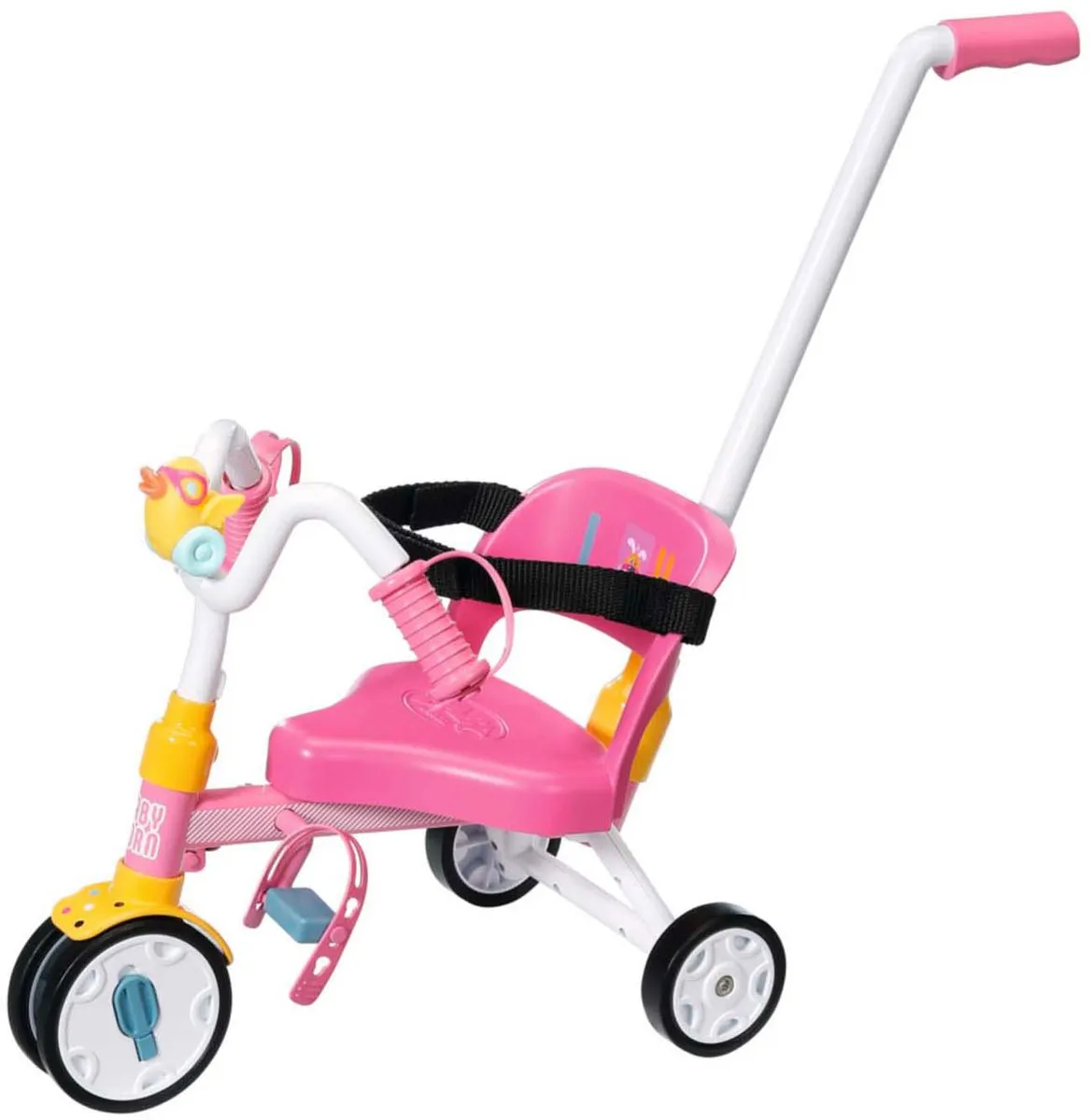 Baby Born Trike Poppenfietsset Roze - afbeelding 6 van 6