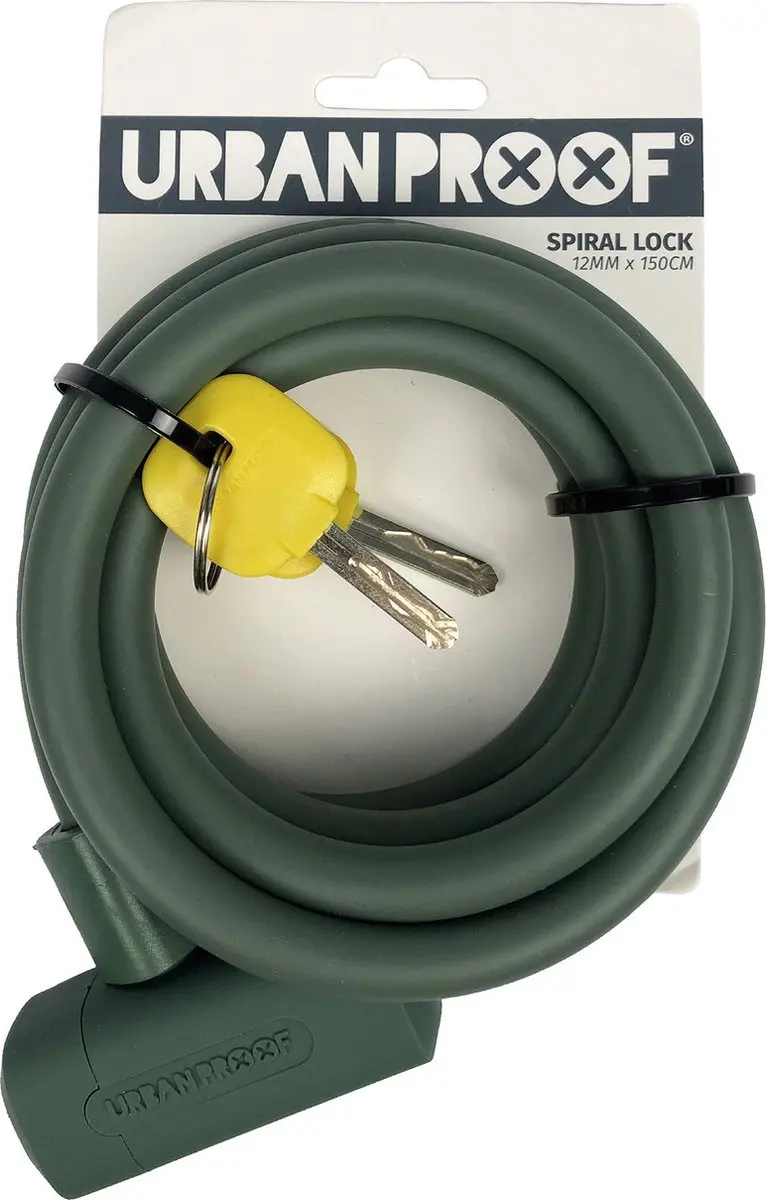 Spiraalslot Urban Proof Ø12mm x 150cm