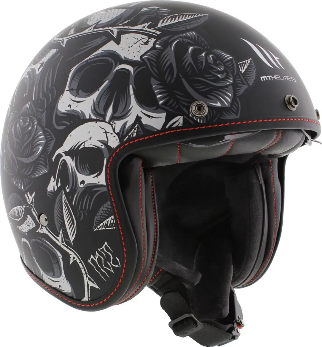 Helm MT Le Mans II Breakout mat grijs maat S