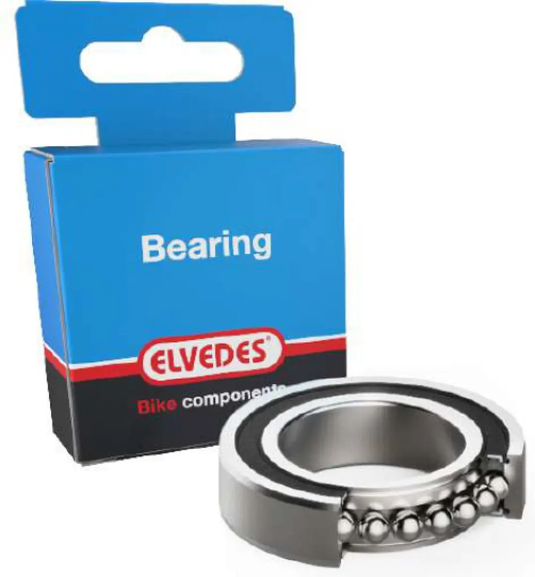 Elvedes Kogellager 6001-2rs-max Staal Zilver