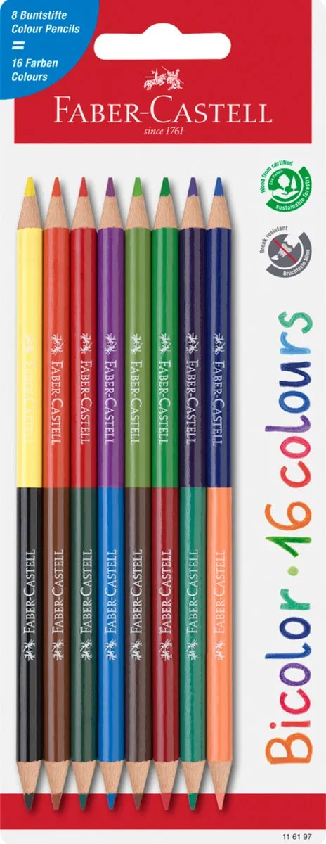 Faber-Castell Bicolor FC-116197 Kleurpotloden