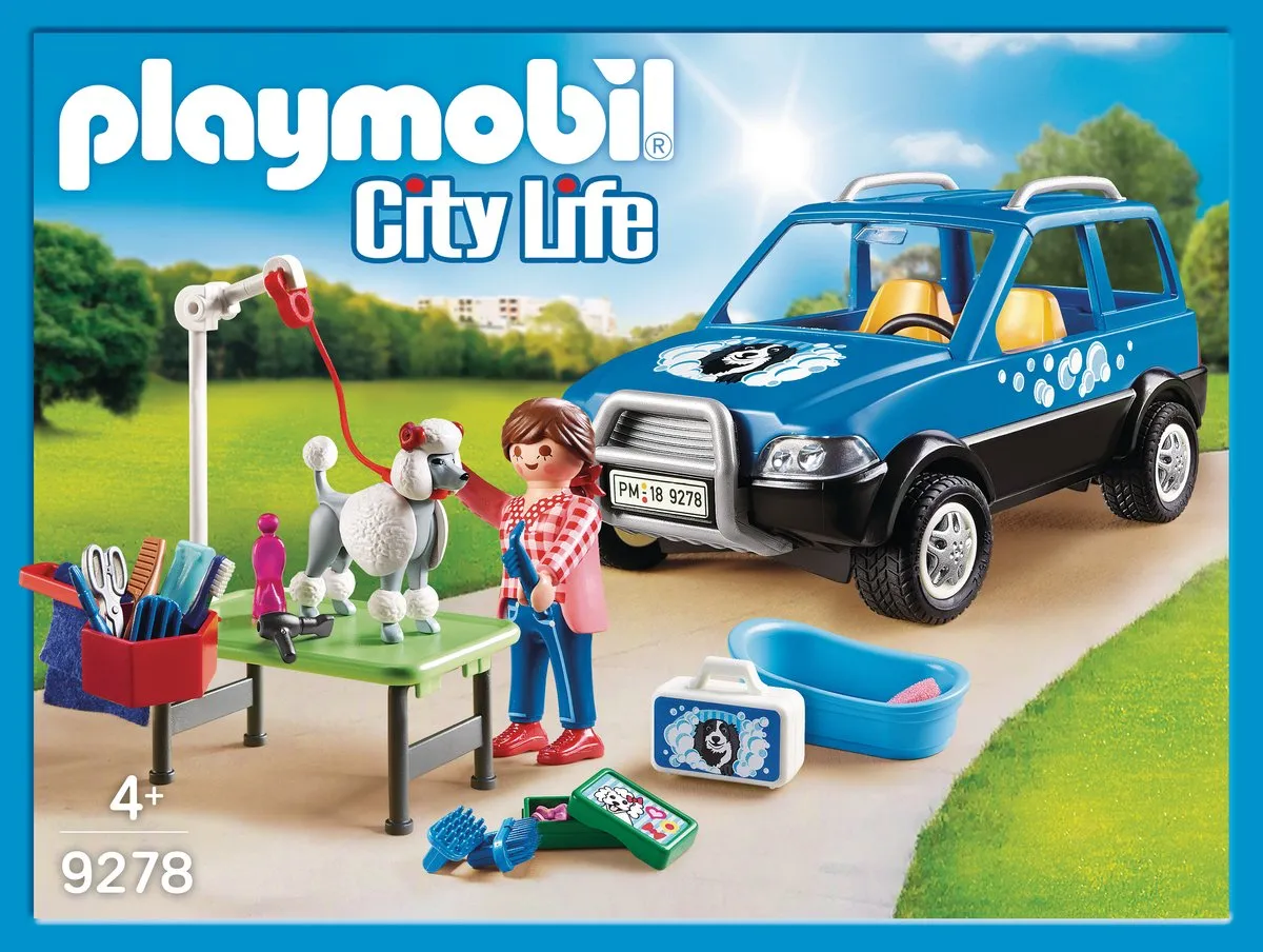 Playmobil Mobiel Hondensalon 9278 - Multicolor