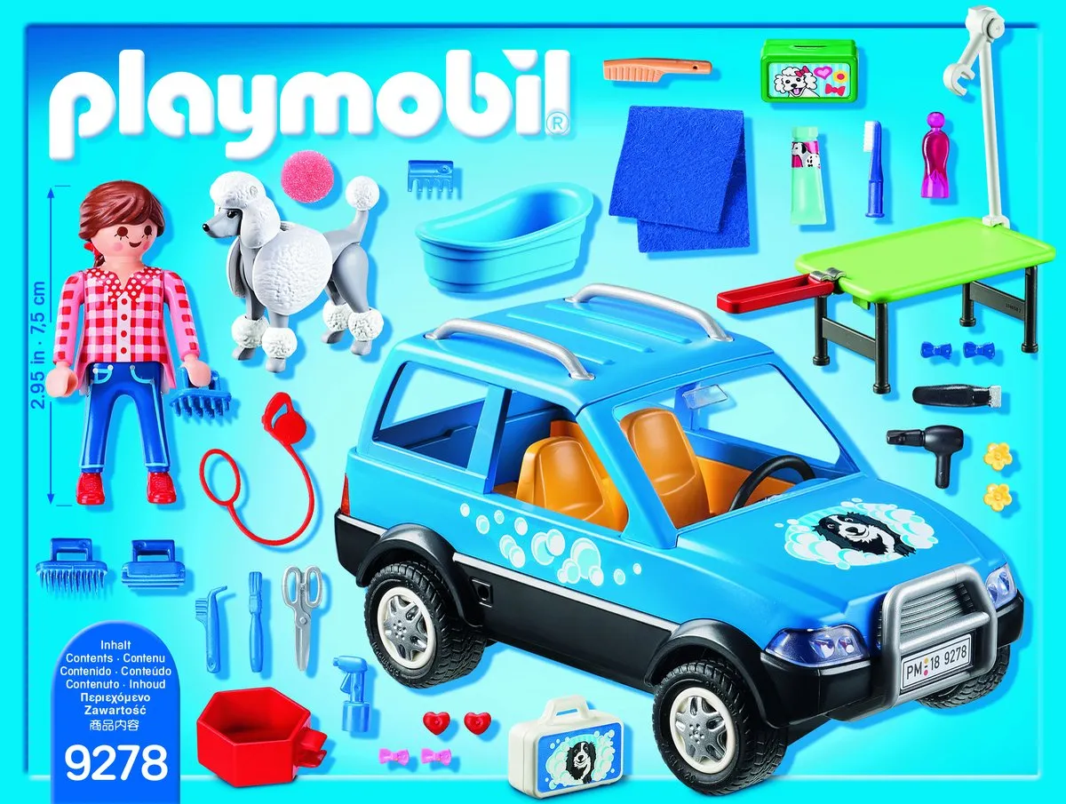 Playmobil Mobiel Hondensalon 9278 - Multicolor