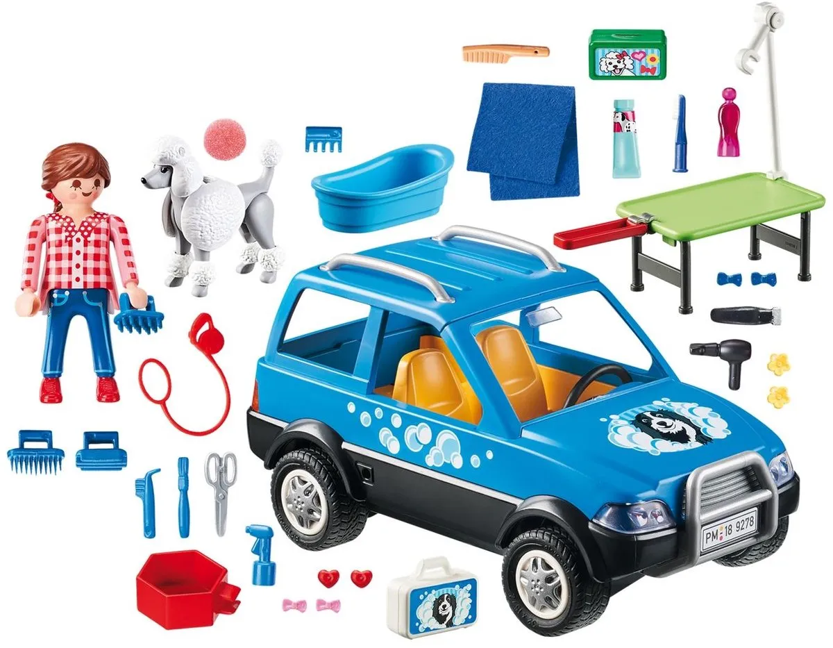 Playmobil Mobiel Hondensalon 9278 - Multicolor