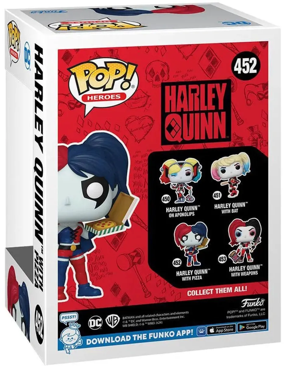 Funko Harley Quinn with Pizza Pop! 65615