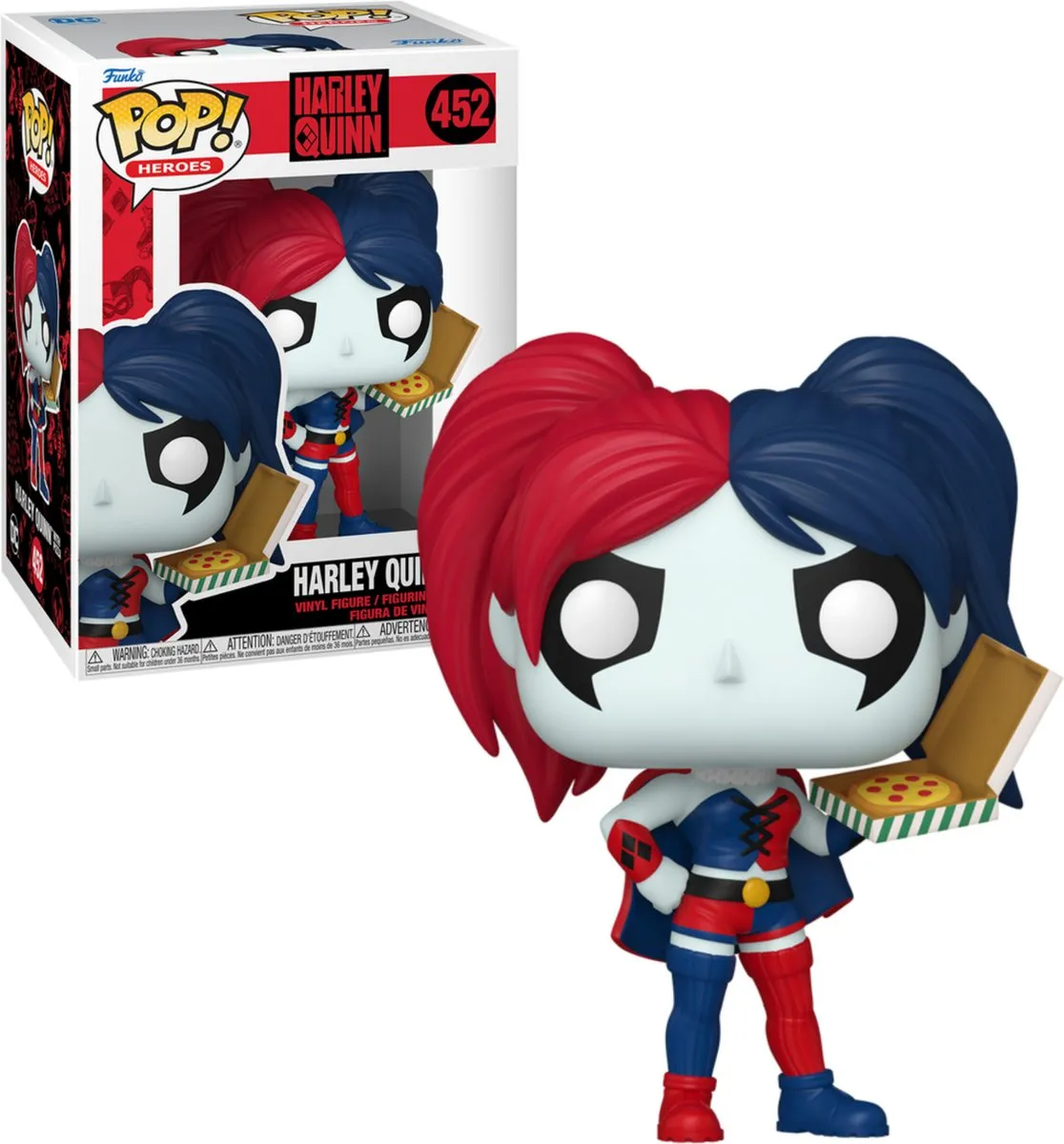 Funko Harley Quinn with Pizza Pop! 65615 - afbeelding 6 van 6