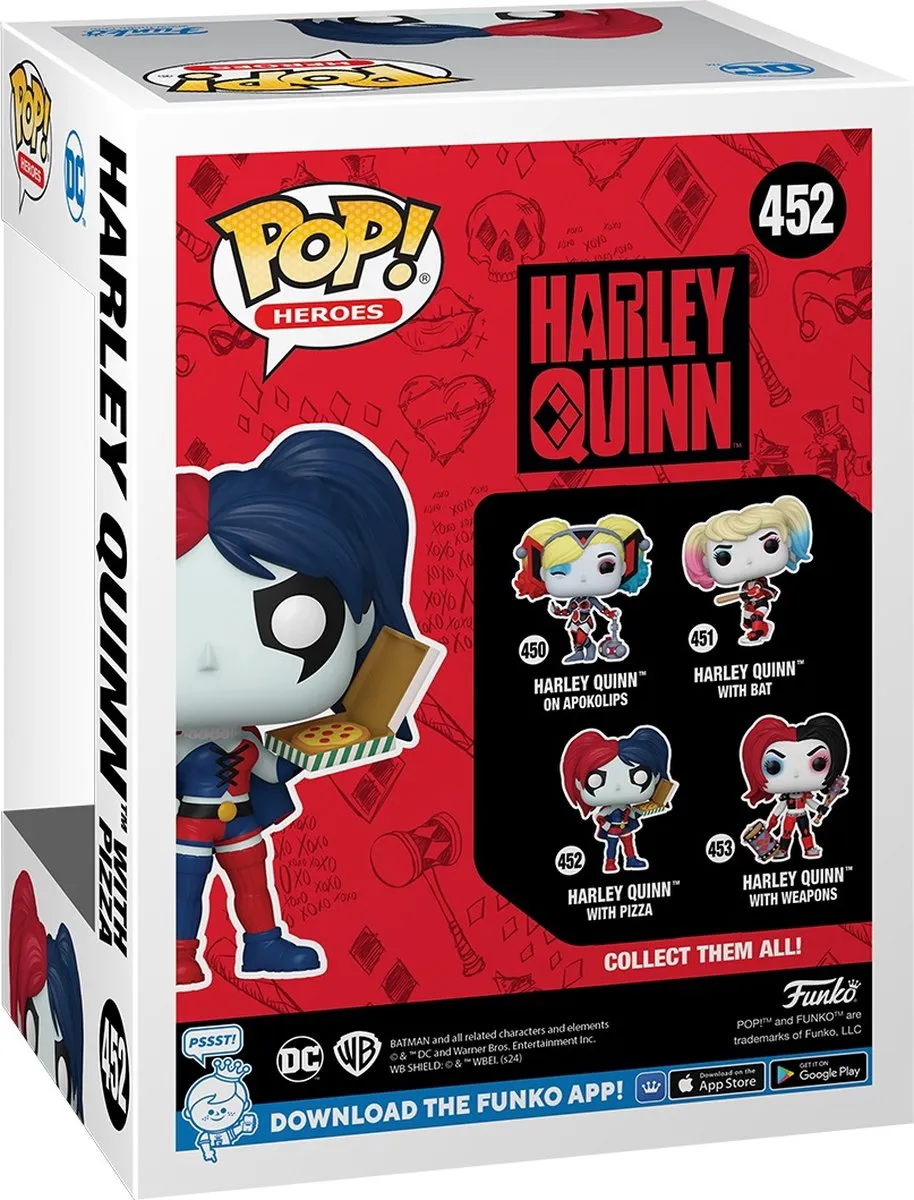 Funko Harley Quinn with Pizza Pop! 65615