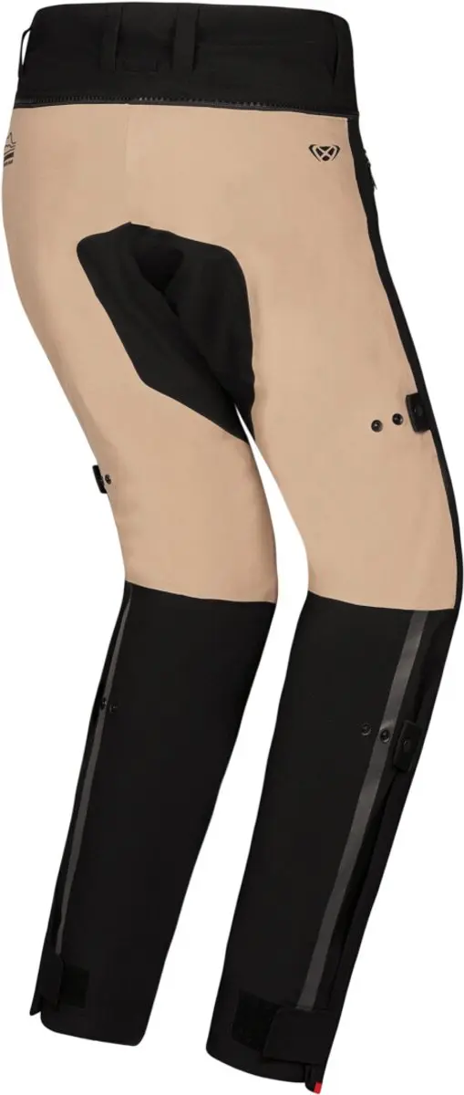 IXON M-Skd PT Lady Sand Motorbroek - XL - Beige/Zwart/Rood