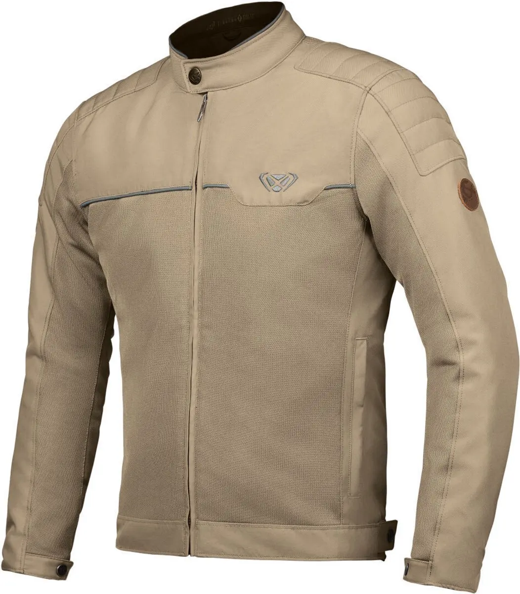 Ixon Cornet Sand Tactic Groen Textiele Motorjas
