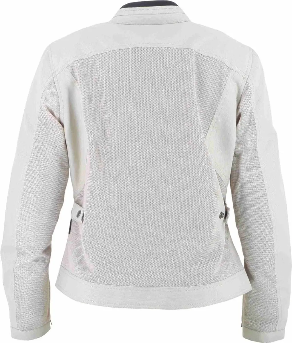 Helstons Stoner Evo Air Mesh Dames Motorfietsjas - Zilver L