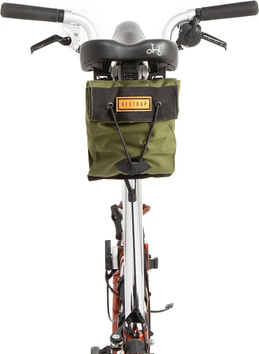 Restrap City 1.2L Zadeltas - Zwart