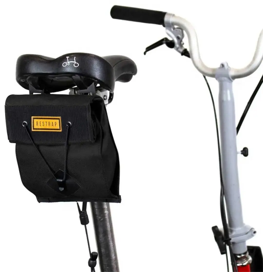 Restrap City 1.2L Zadeltas - Zwart