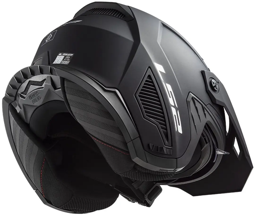 LS2 OF606 Drifter Solid Helm - XS - Mat Zwart