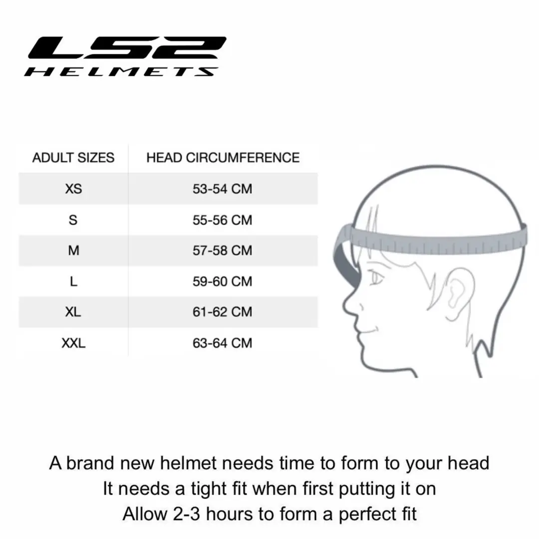 LS2 OF606 Drifter Solid Helm - XS - Mat Zwart
