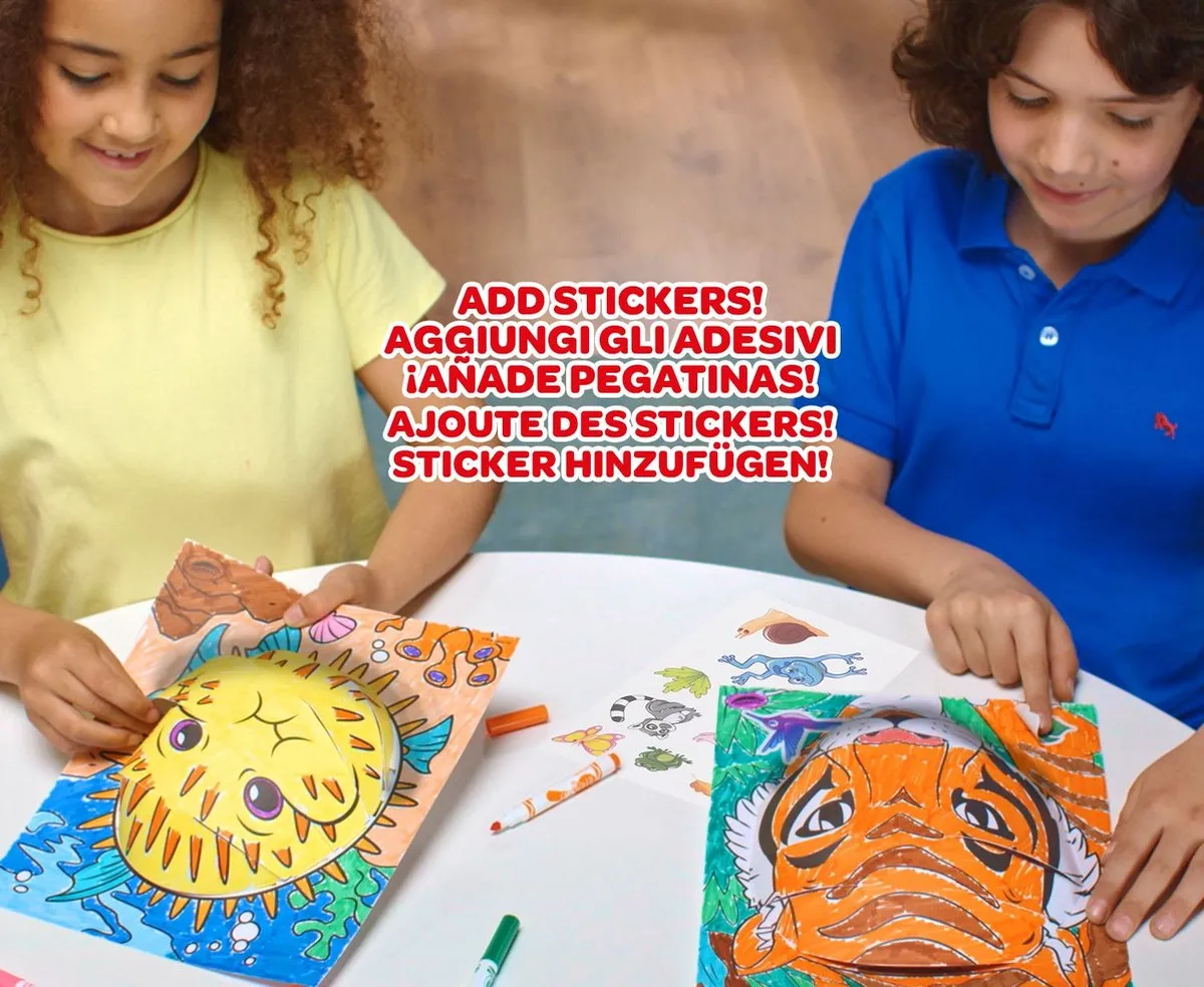 Crayola POPS Dinosaurus Hobbypakket - 3D-activiteiten Multicolor