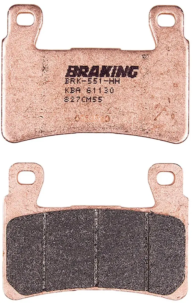 Braking 827cm55 Gesinterde Remblokken Grijs