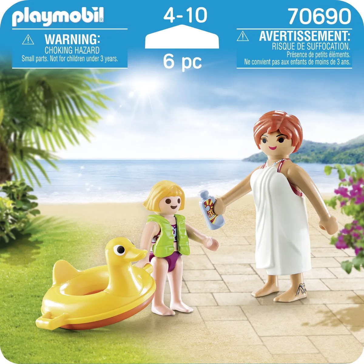 Playmobil DuoPack Waterpark Badgasten 70690 - Multicolor
