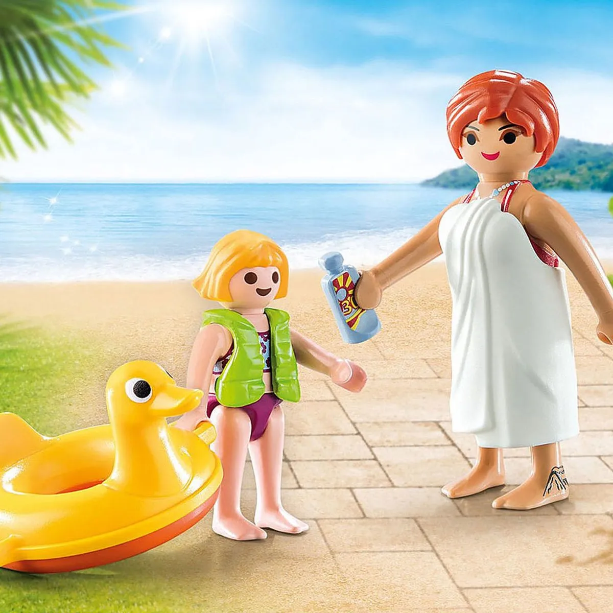 Playmobil DuoPack Waterpark Badgasten 70690 - Multicolor