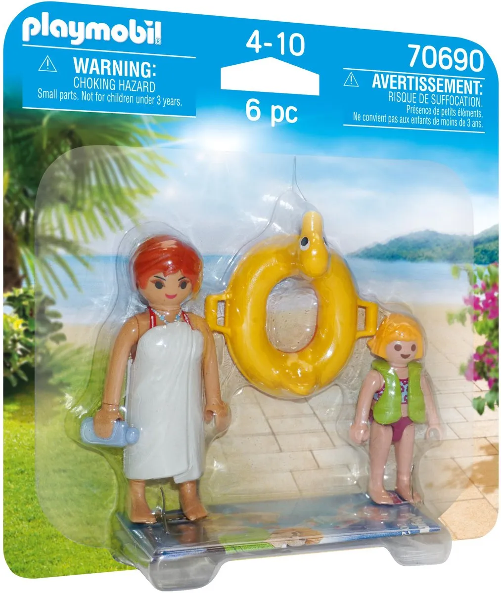Playmobil DuoPack Waterpark Badgasten 70690