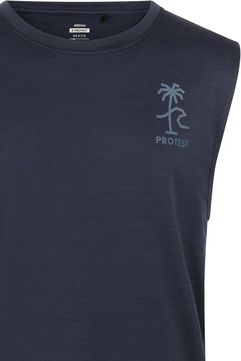 Protest PRTCanwood Tanktop Heren - Nightsky Navy - XS
