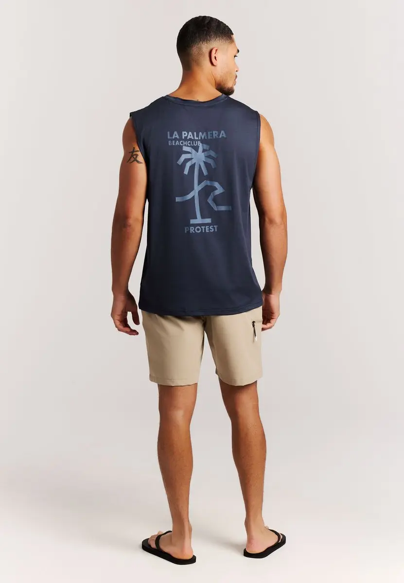Protest PRTCanwood Tanktop Heren - Nightsky Navy - XS - afbeelding 6 van 6