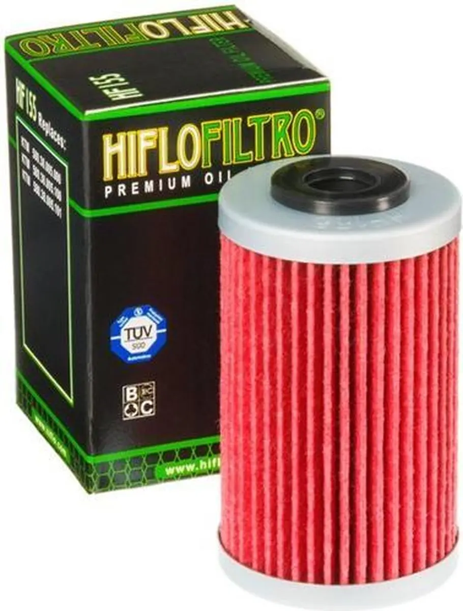 Hiflofiltro-oliefilter voor auto's HF155 nieuw