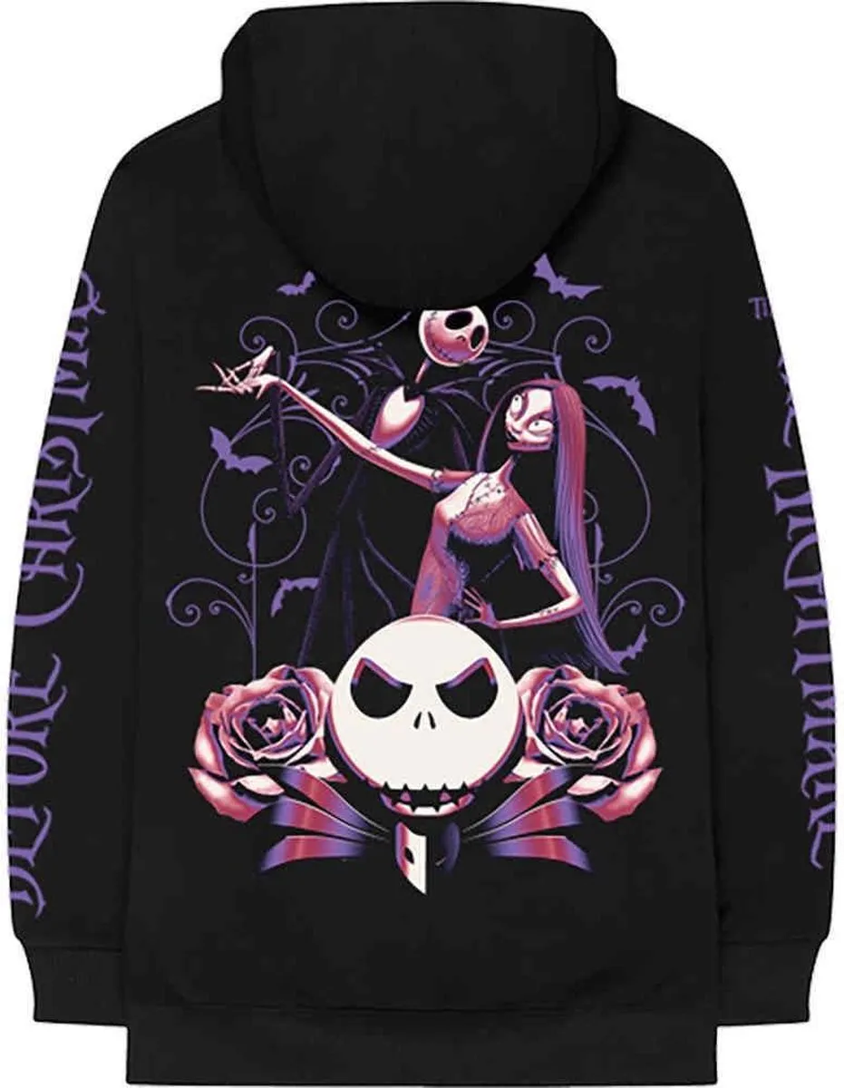 Disney The Nightmare Before Christmas Hoodie M - Zwart