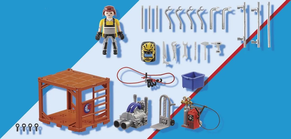 Playmobil City Action Cargo Container 70774 - Multicolor