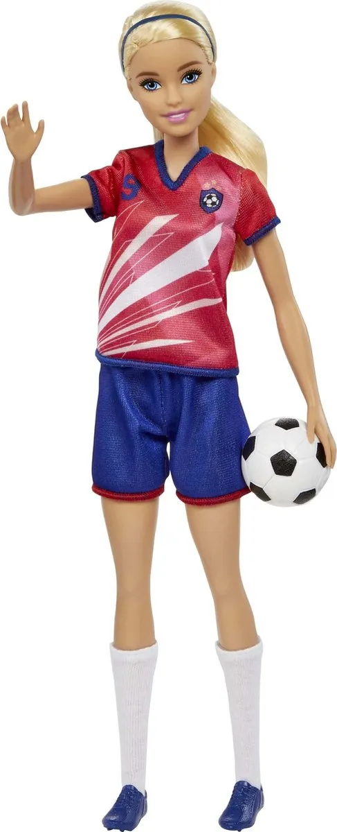 Barbie Careers Voetballer Pop