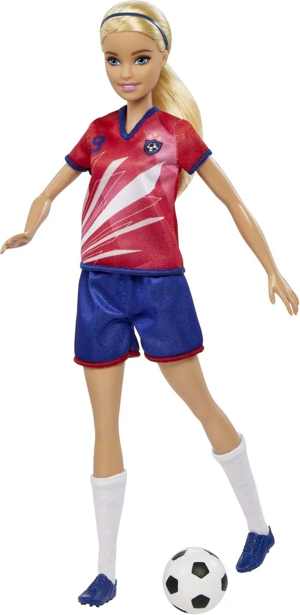 Barbie Careers Voetballer Pop