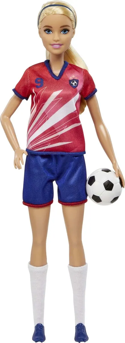 Barbie Careers Voetballer Pop