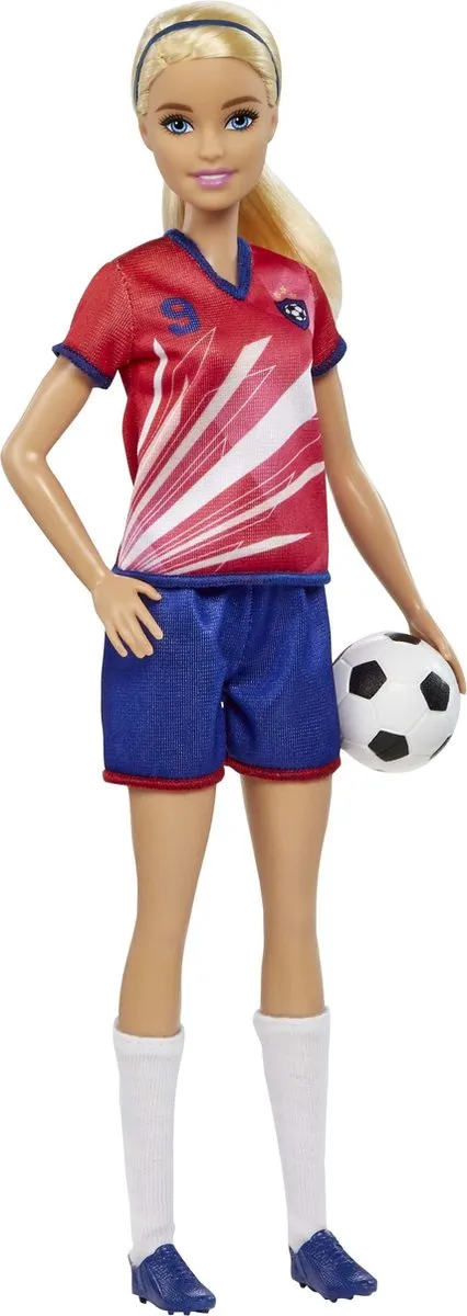 Barbie Careers Voetballer Pop