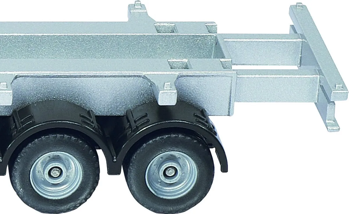 SIKU 3921 Mercedes-Benz Vrachtwagen met Containers 1:50 - Groen/Geel - afbeelding 6 van 6
