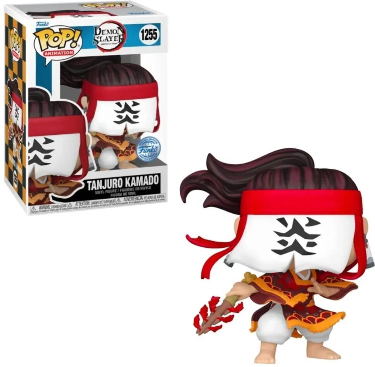 Funko Pop! Demon Slayer Tanjiro Kamado Special Edition - 1255 - afbeelding 2 van 2