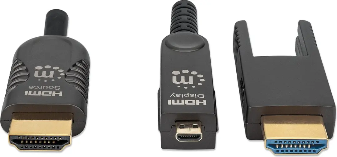 Manhattan 355513 HDMI Kabel 20m - Type A naar Type D - Zwart - afbeelding 6 van 6