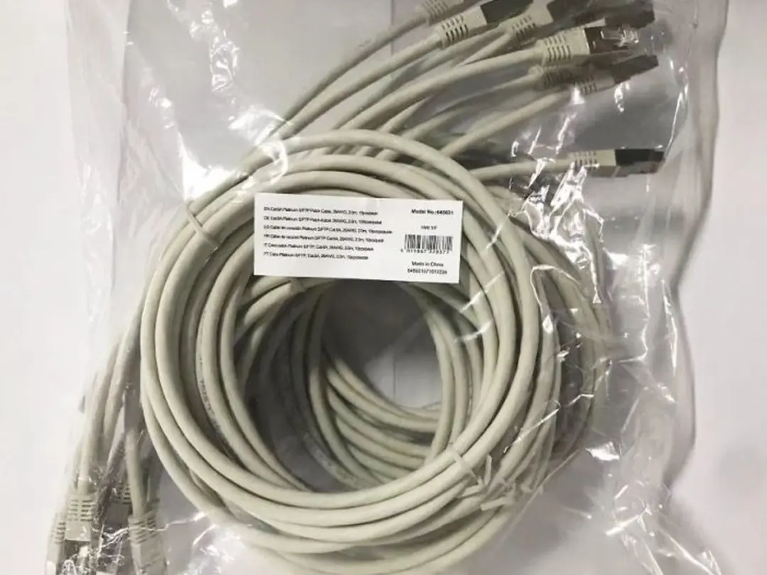 Equip CAT6A S/FTP Patchkabel 2m - Grijs - afbeelding 4 van 4