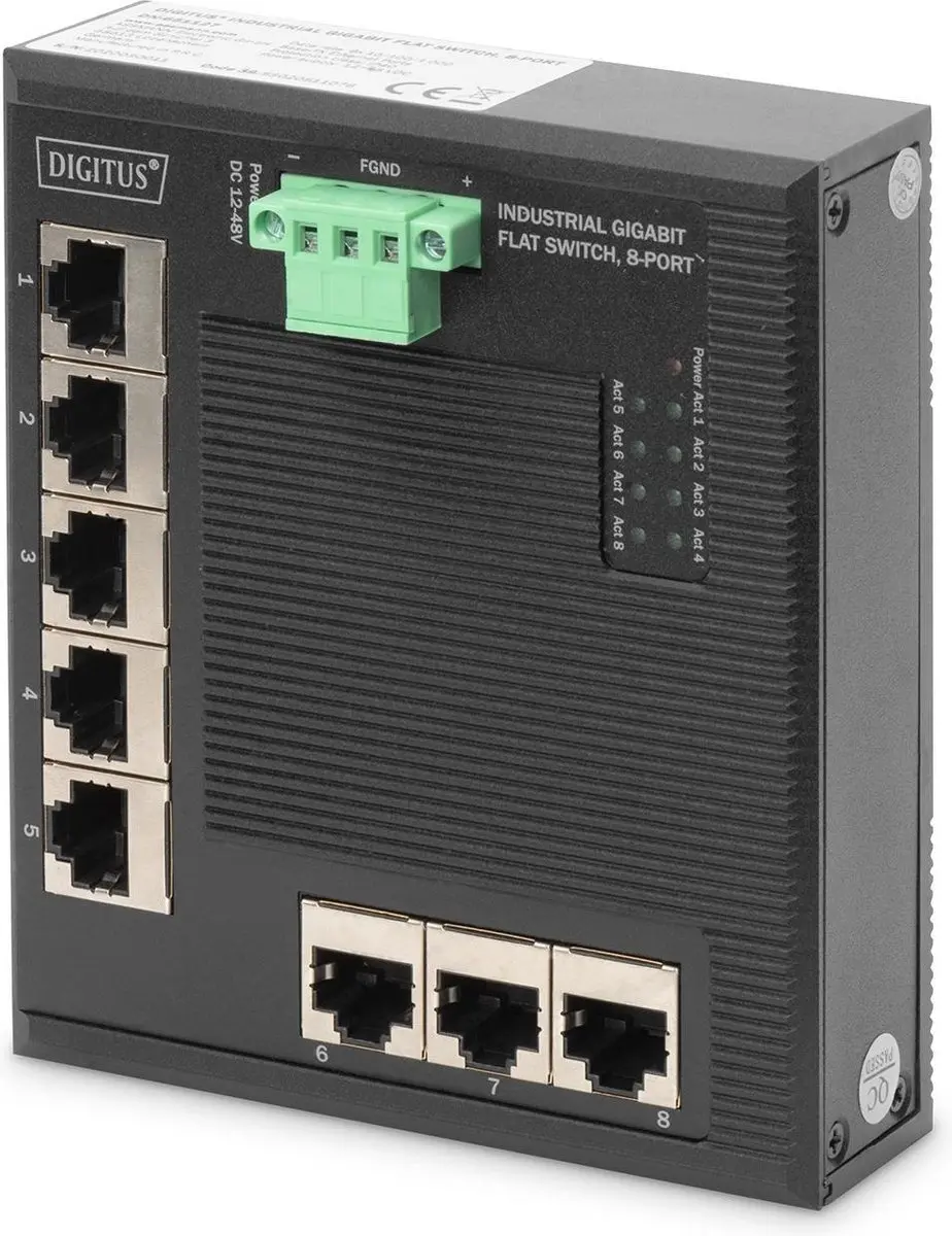 Digitus DN-651127 8-poorts Gigabit Switch