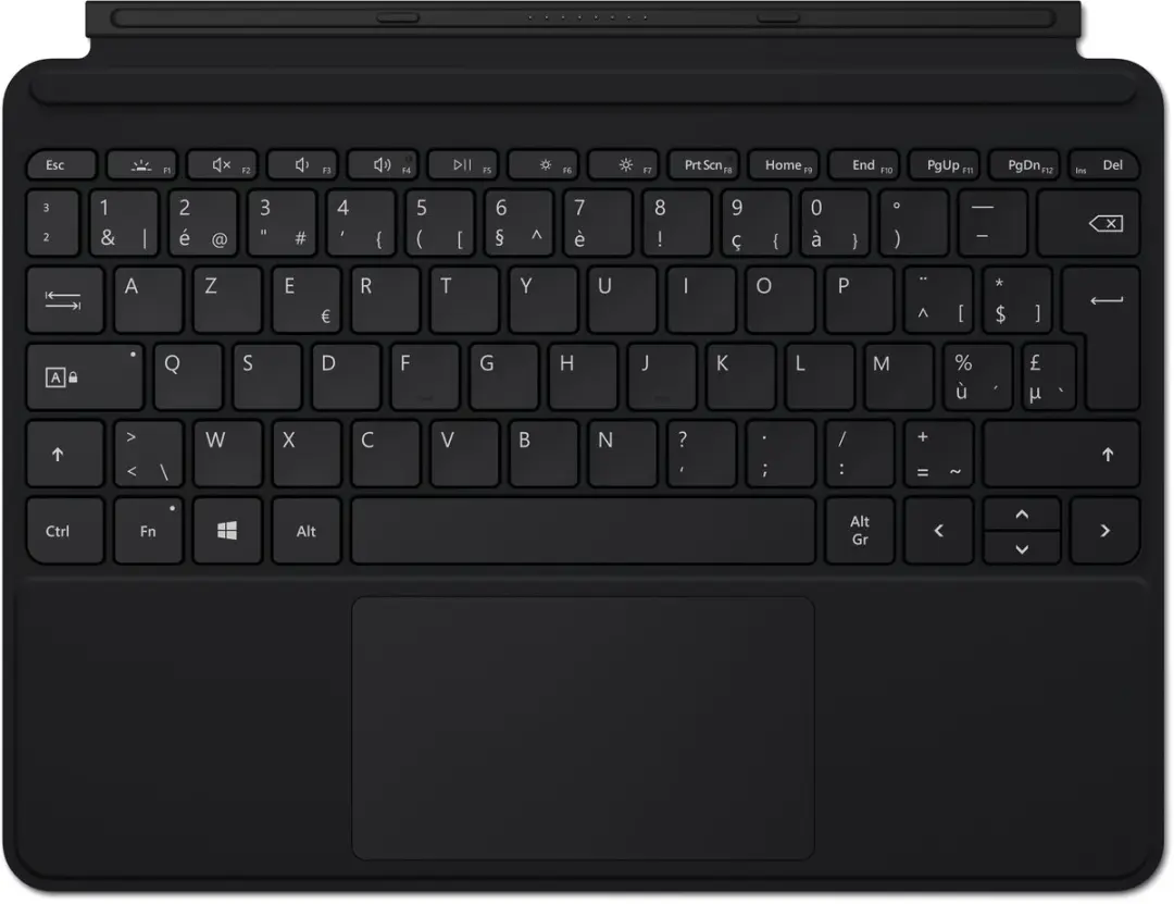 Microsoft Surface Go Type Cover AZERTY Belgisch Microsoft Cover port Zwart