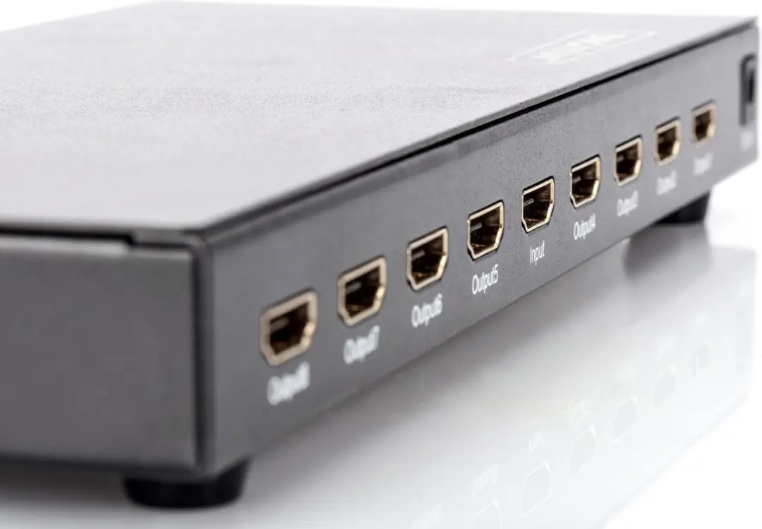 Digitus DS-43302 HDMI Video Splitter 8x - Zwart