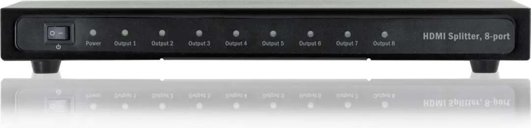 Digitus DS-43302 HDMI Video Splitter 8x - Zwart