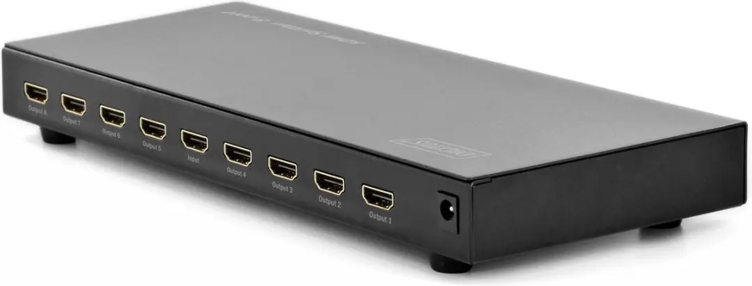 Digitus DS-43302 HDMI Video Splitter 8x - Zwart - afbeelding 6 van 6