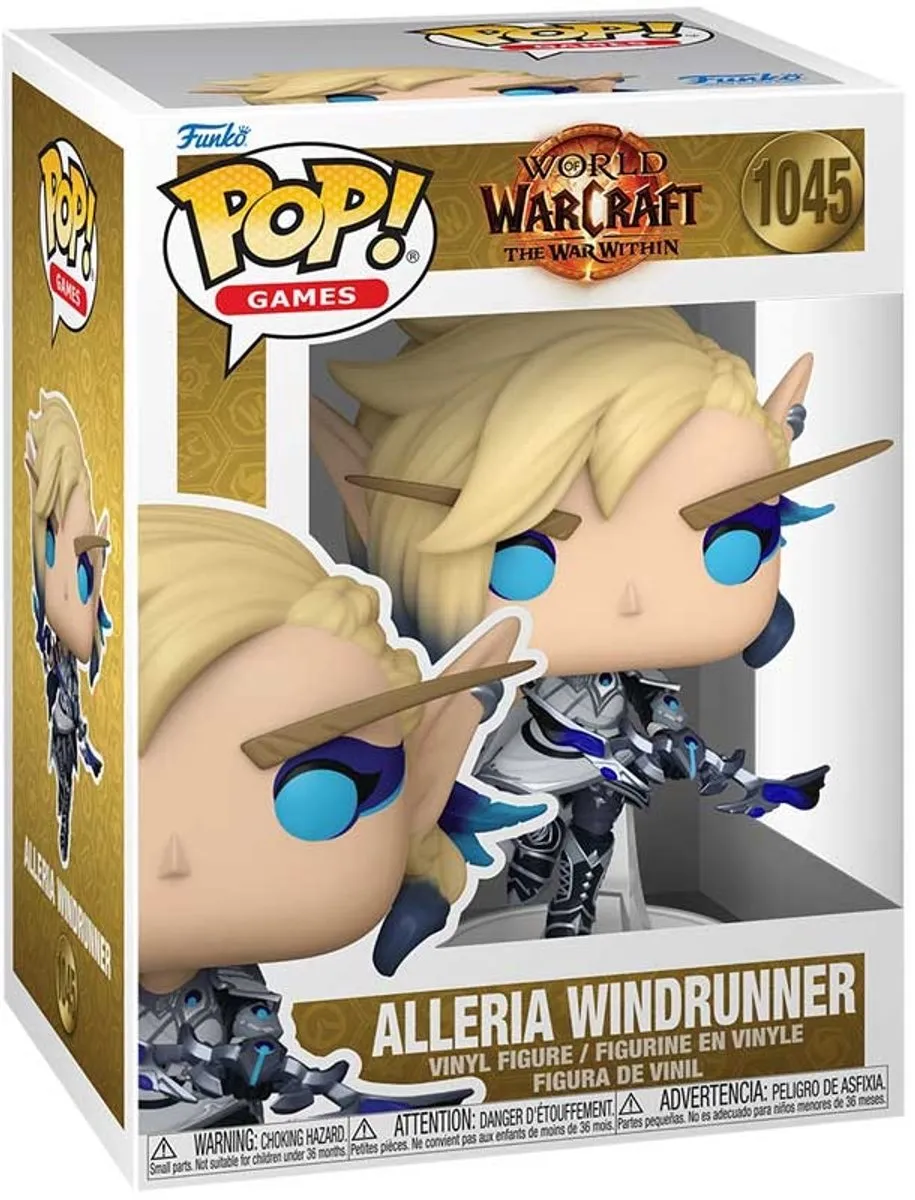 World Of Warcraft Alleria Windrunner vinylfiguur 1045 Funko Pop! meerkleurig PVC -