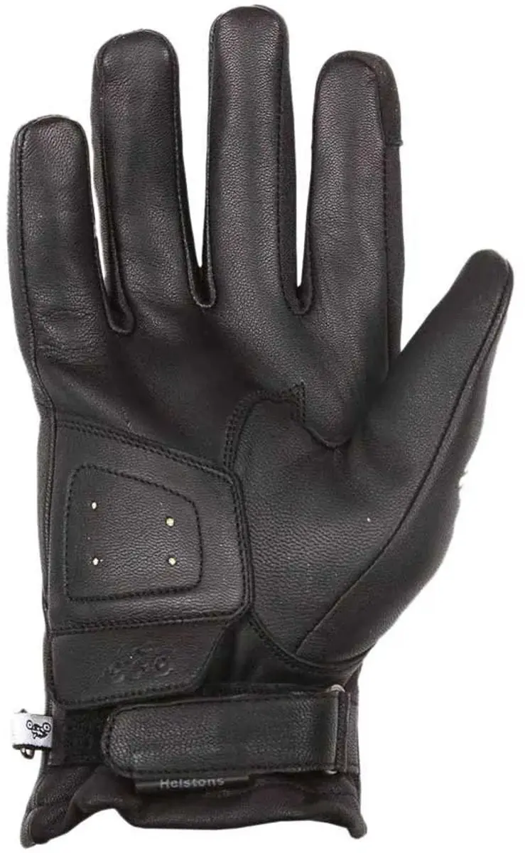Helstons Kustom Handschoen 12 - Zwart/Goud